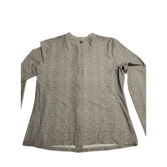 Prana Gray Full Zip Jacket - Women's Size Small - Picture 2 of 5